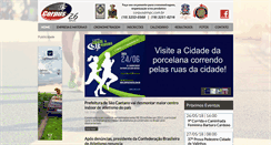 Desktop Screenshot of corpuseventos.com.br